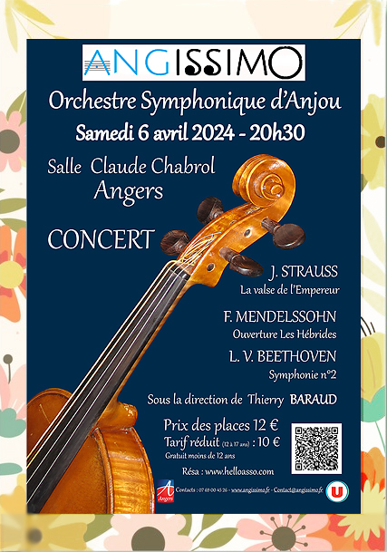 Concert de Printemps @ Salle Claude Chabrol Angers